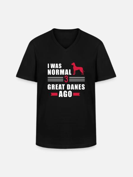 Dogue - T-shirt col V Homme - noir