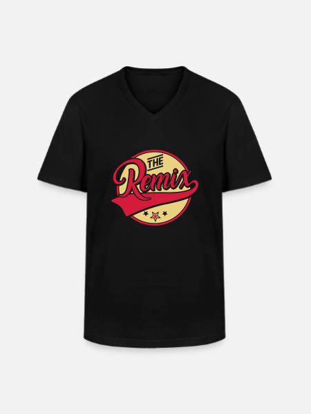 The Remix - Der Remix - The Original - Familie - Klassiek mannen T-shirt met V-hals - zwart
