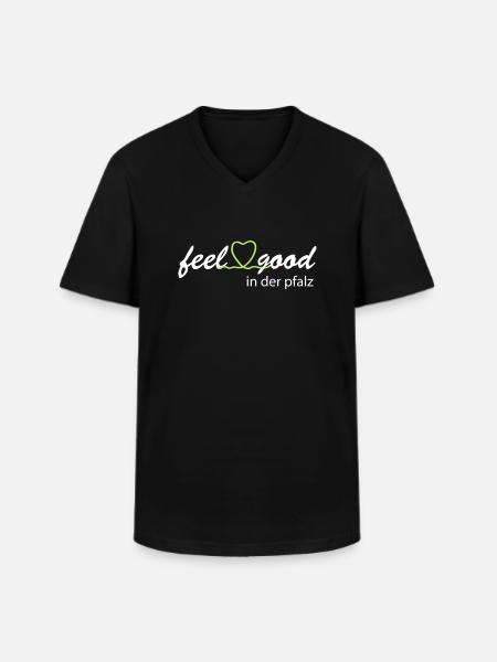 feelgood in the Palatinate - Men's V-Neck T-Shirt - black
