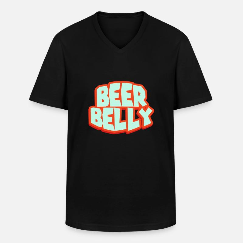vater - Männer-T-Shirt mit V-Ausschnitt - Schwarz