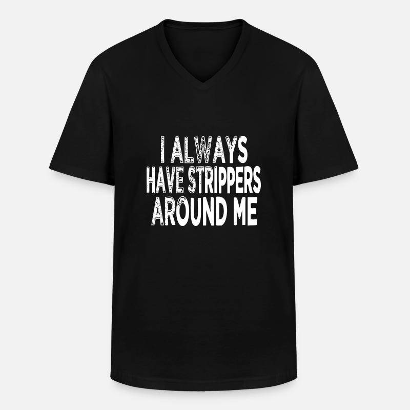 happy computer funny sayings caution - Männer-T-Shirt mit V-Ausschnitt - Schwarz