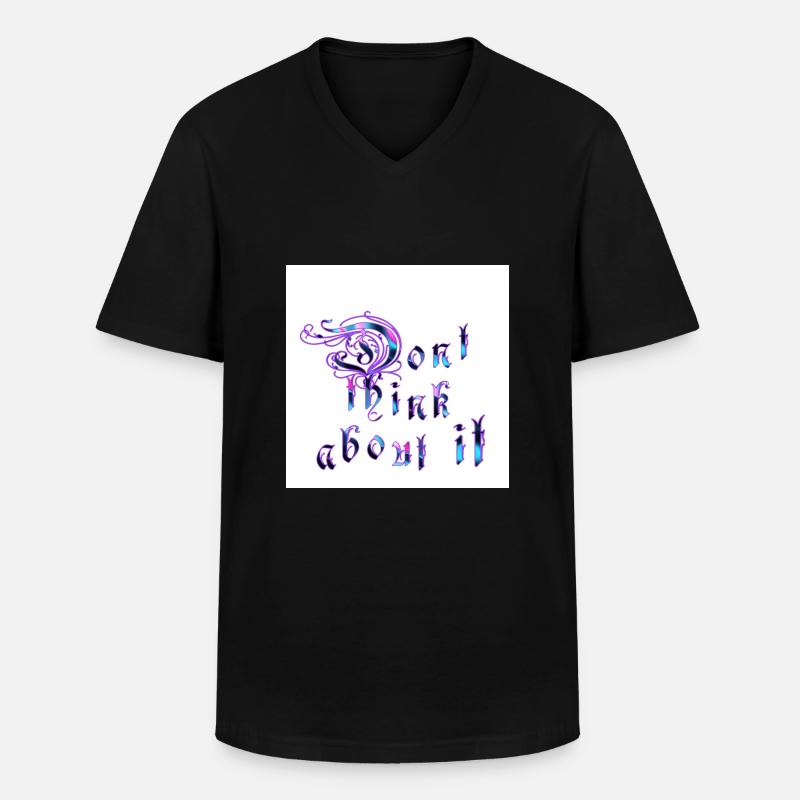 Logo 2 - Männer-T-Shirt mit V-Ausschnitt - Schwarz
