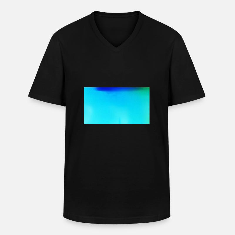 Ocean Style 141 - Männer-T-Shirt mit V-Ausschnitt - Schwarz