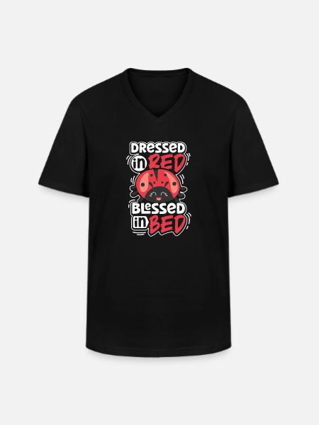 Ladybug Ladybug Entomology Insects - Men's V-Neck T-Shirt - black