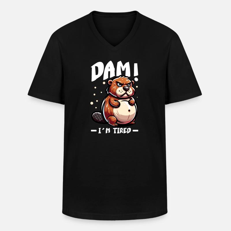 Schwangerschaftsankündigung „mutterschaft Werdende - Männer-T-Shirt mit V-Ausschnitt - Schwarz