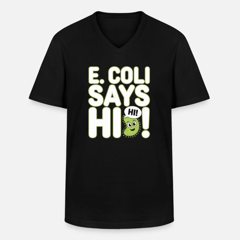 Microscope Enthusiast Lab Technician Science - Männer-T-Shirt mit V-Ausschnitt - Schwarz