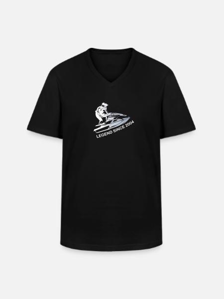 Gifts for the 18th Jet Ski - Men's V-Neck T-Shirt - black