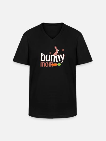 Mama - Männer-T-Shirt mit V-Ausschnitt - Schwarz