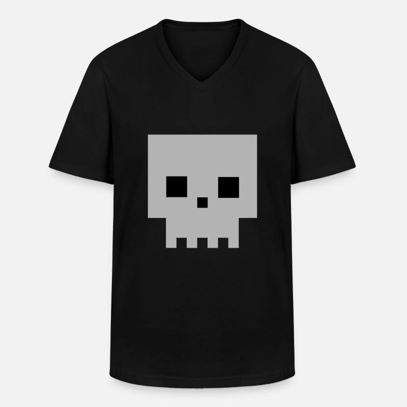 Deadhead - Men's V-Neck T-Shirt - black