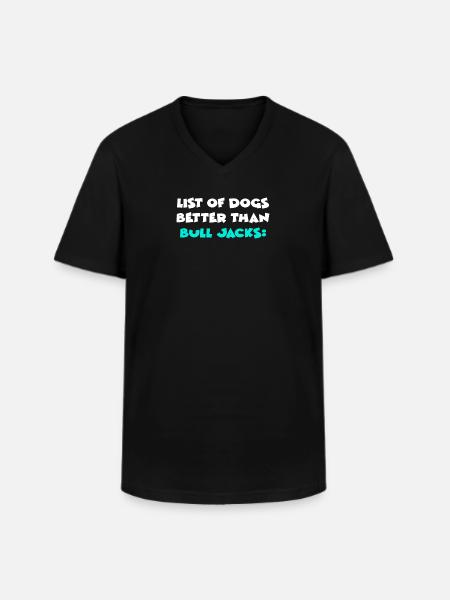 Bull Jacks - T-shirt col V Homme - noir