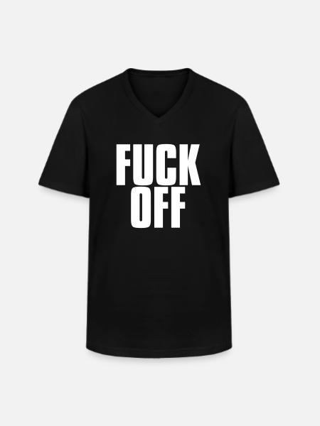 Smut - Klassisk herre T-shirt med V-udskæring - sort