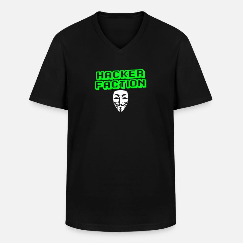Programmierer Coder Software Entwickler - Männer-T-Shirt mit V-Ausschnitt - Schwarz