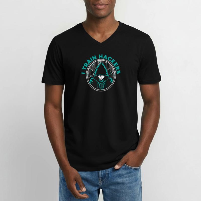Developer Coder Programmer Cool Men's V-Neck T-Shirt