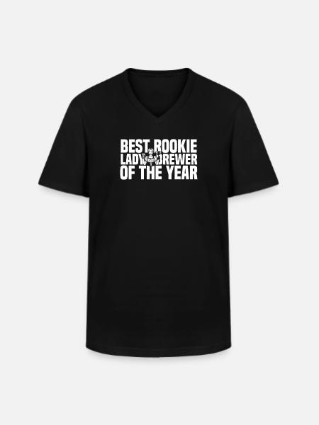 Craft Beer Bier Craftbier Dame - Men's V-Neck T-Shirt - black
