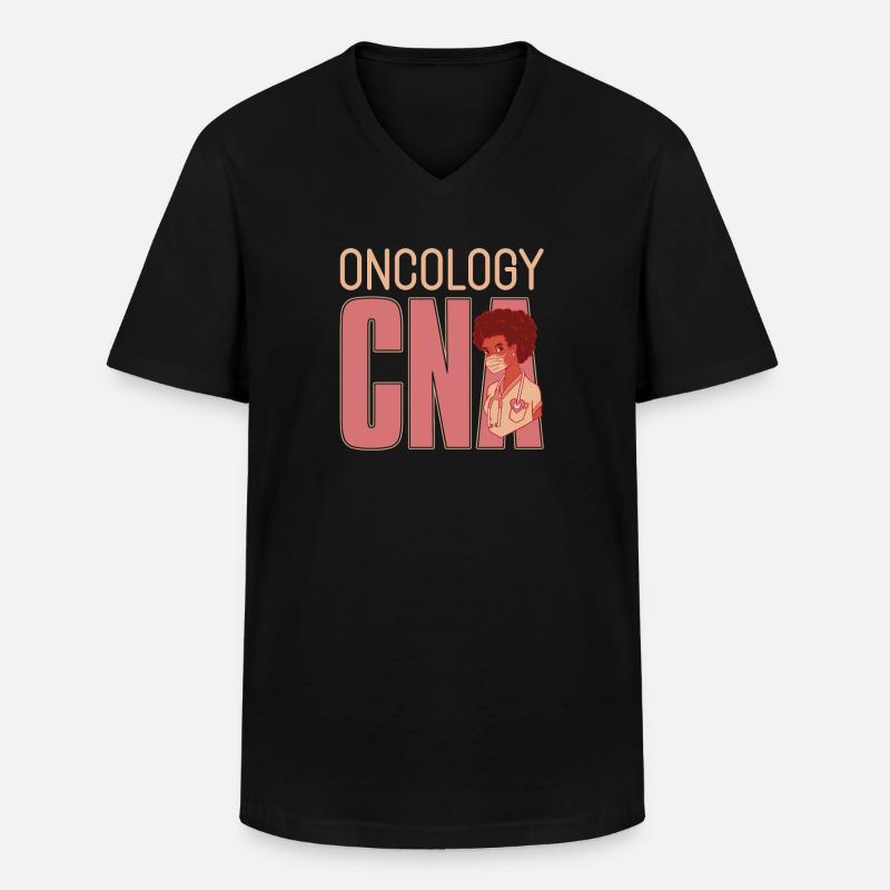 Krankenschwester Kann - Männer-T-Shirt mit V-Ausschnitt - Schwarz