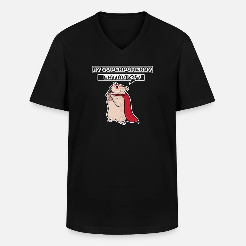 Mouse Statement Pets Pet Statement - Men's V-Neck T-Shirt - black