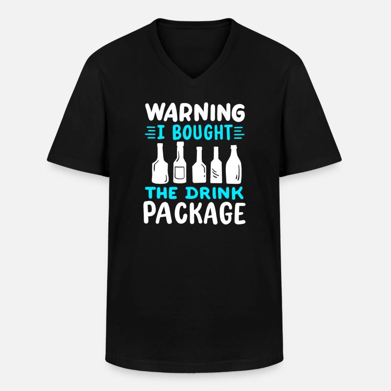 Kreuzfahrt Party - Männer-T-Shirt mit V-Ausschnitt - Schwarz