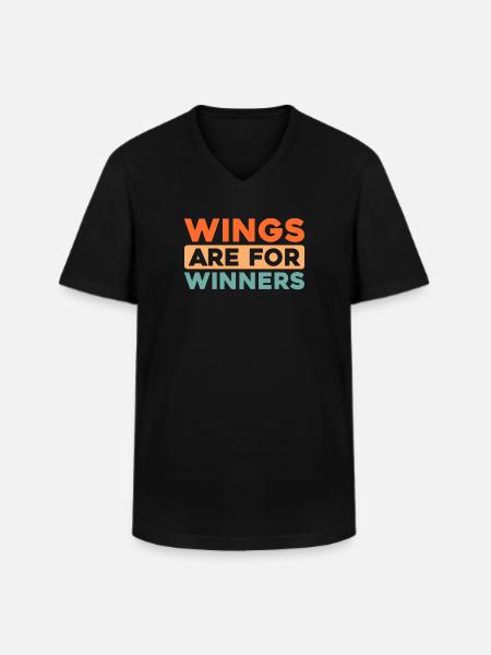 Paramotor Gleitschirmfliegen - Männer-T-Shirt mit V-Ausschnitt - Schwarz