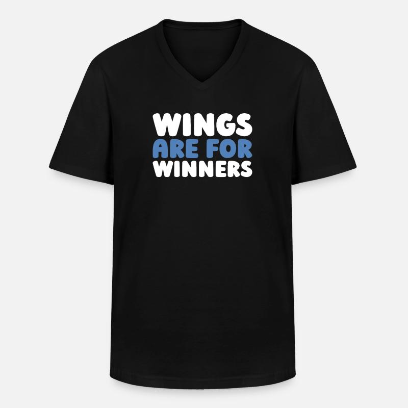 Paramotor Gleitschirmfliegen - Männer-T-Shirt mit V-Ausschnitt - Schwarz
