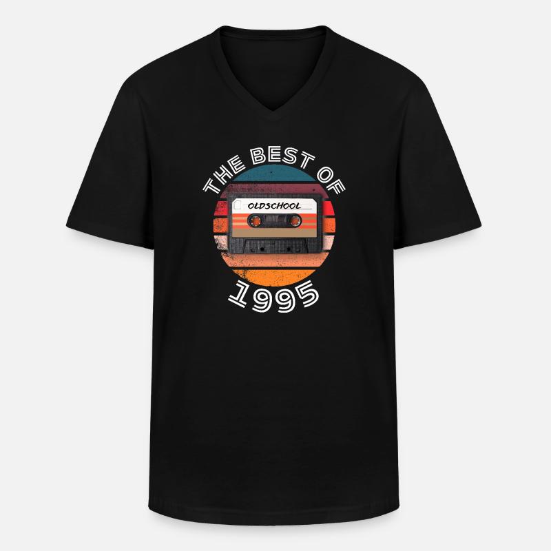 Das Beste von 1995 - Männer-T-Shirt mit V-Ausschnitt - Schwarz