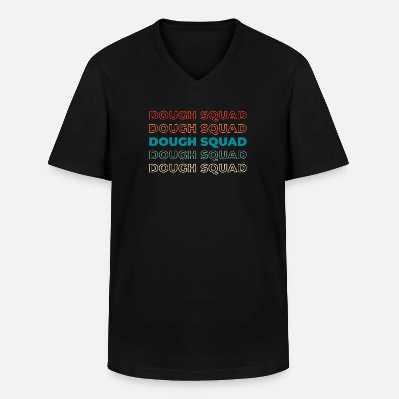 Kosmetik Kader - Männer-T-Shirt mit V-Ausschnitt - Schwarz