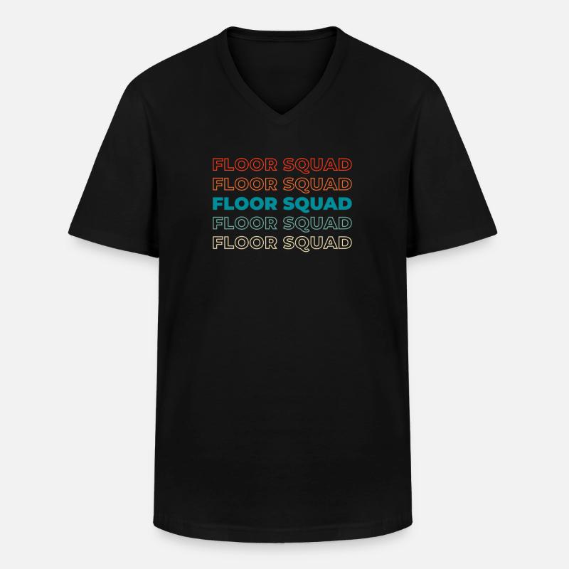 Küstenwache Kader - Männer-T-Shirt mit V-Ausschnitt - Schwarz