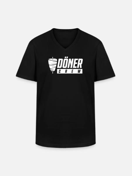 L’équipe Döner - T-shirt col V Homme - noir