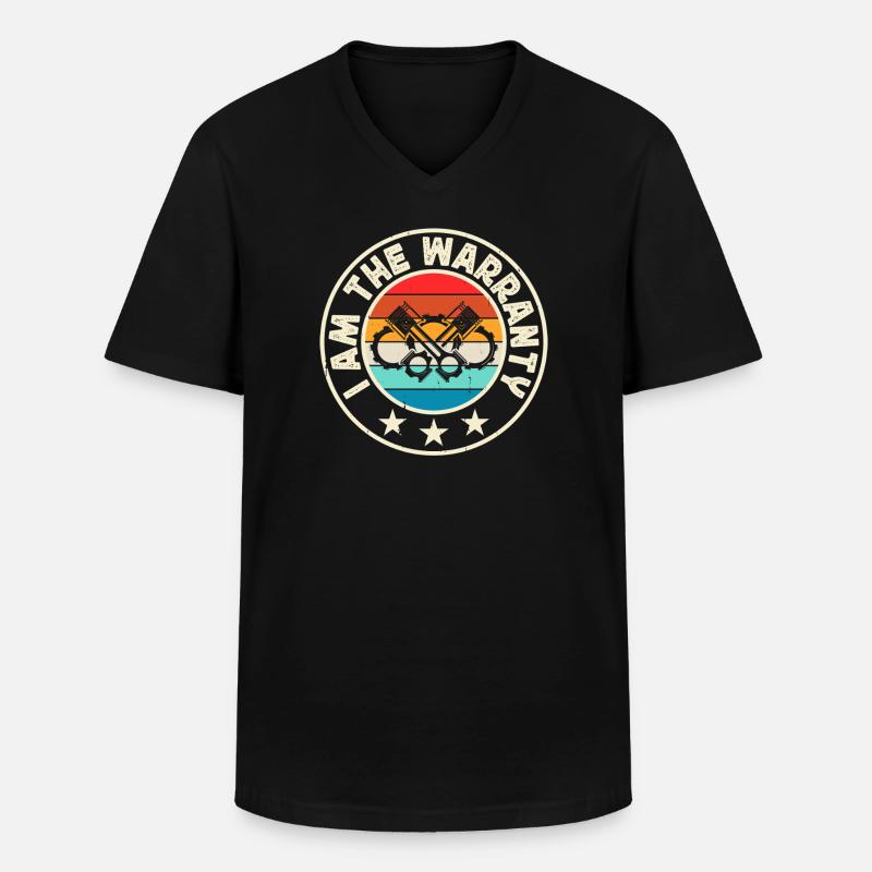 Mechaniker Mechatroniker Handwerker Geschenk - Männer-T-Shirt mit V-Ausschnitt - Schwarz
