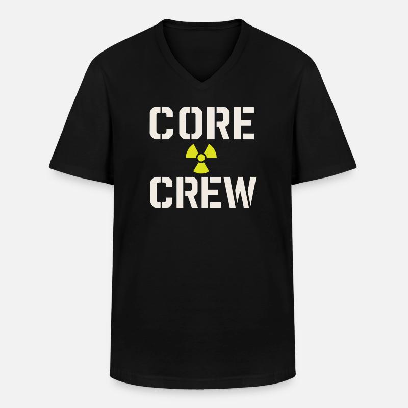 Stolz - Männer-T-Shirt mit V-Ausschnitt - Schwarz