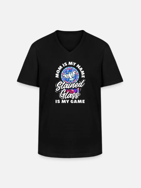 Buntglas-kunst Buntglas-künstler - Männer-T-Shirt mit V-Ausschnitt - Schwarz