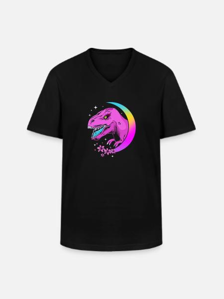 Pastel Gothic - Men's V-Neck T-Shirt - black