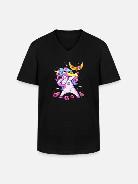 Pastel Gothic - Men's V-Neck T-Shirt - black