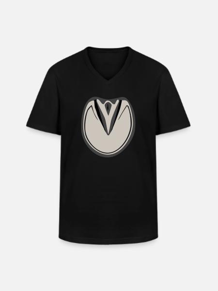 Huf Pferd für Hufpfleger - Männer-T-Shirt mit V-Ausschnitt - Schwarz