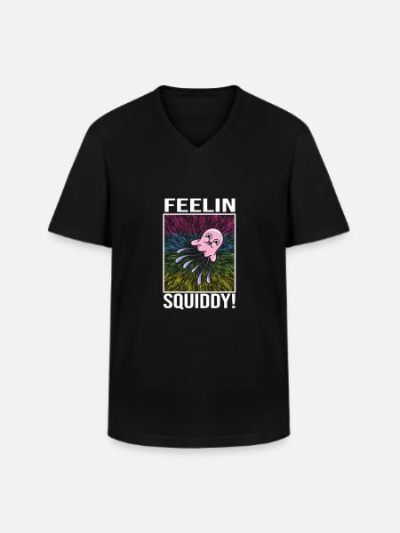 Jelly Whisperer - Men's V-Neck T-Shirt - black