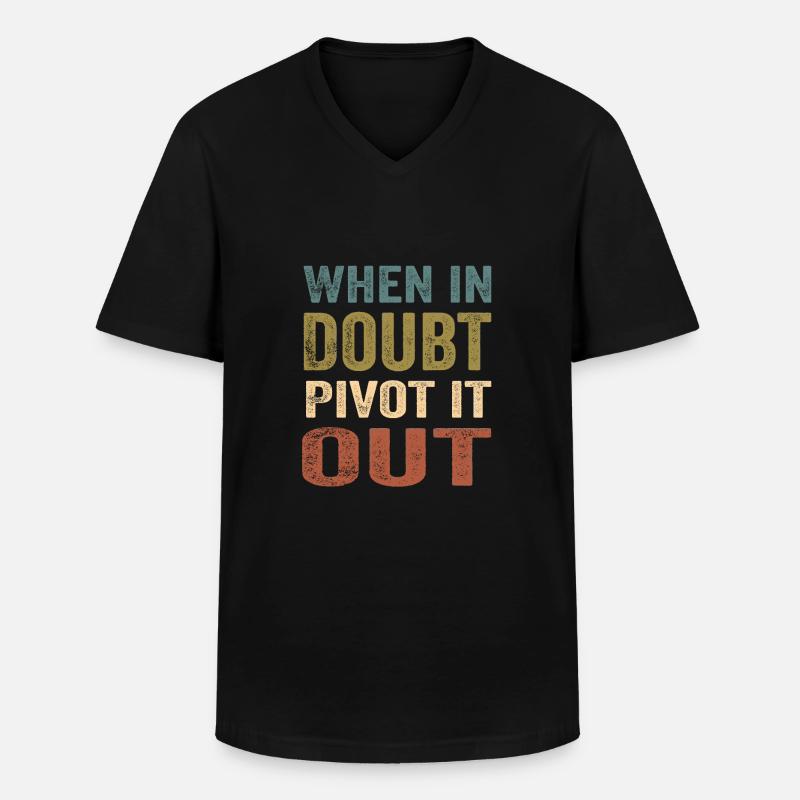 Daten Analytiker Datenschutz Beauftragter - Männer-T-Shirt mit V-Ausschnitt - Schwarz
