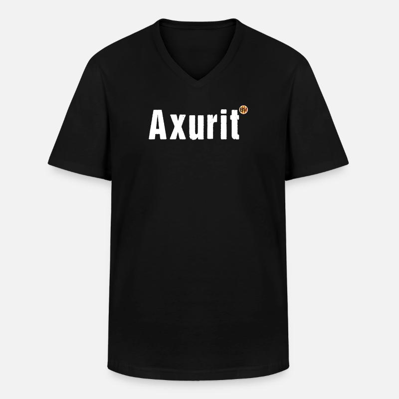 OBV - Axurit! - Männer-T-Shirt mit V-Ausschnitt - Schwarz