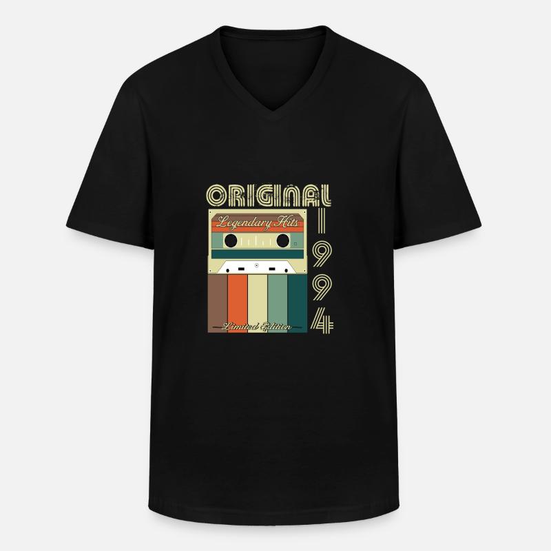 Legendäres Jubiläum 1994 - Männer-T-Shirt mit V-Ausschnitt - Schwarz