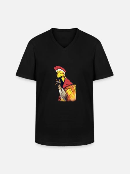 Centurion Roman - Men's V-Neck T-Shirt - black