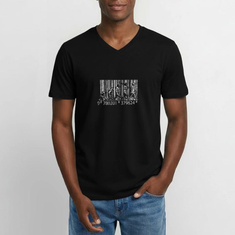 Evolution gift mankind gift Men's V-Neck T-Shirt