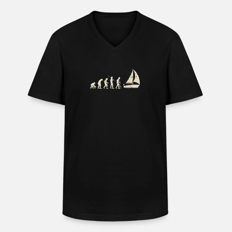 Voile Evolution - T-shirt col V Homme - noir