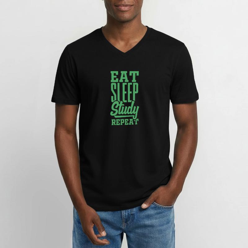 Study Study Studying Studying Men's V-Neck T-Shirt