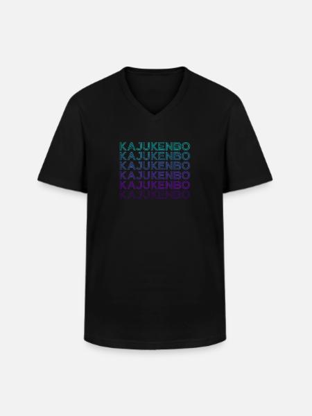 Kajukenbo Retro - Men's V-Neck T-Shirt - black