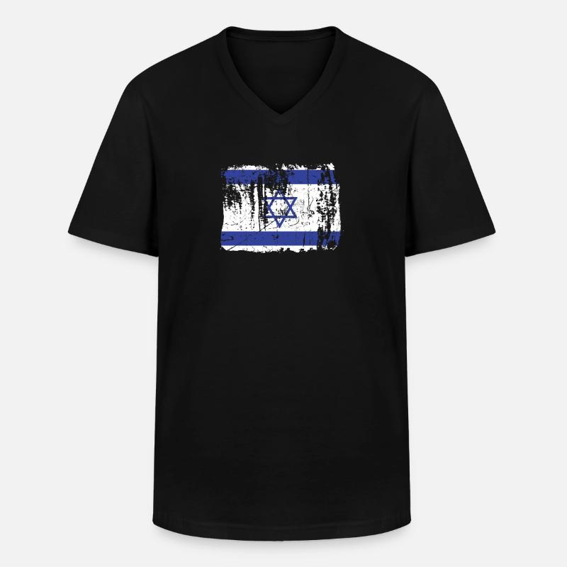 Zypern - Männer-T-Shirt mit V-Ausschnitt - Schwarz