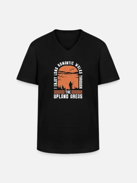 Coyote Hunters - Men's V-Neck T-Shirt - black