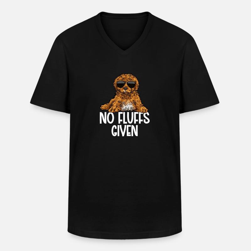 Cavapoo Cavoodle Capoodle Dog - Men's V-Neck T-Shirt - black