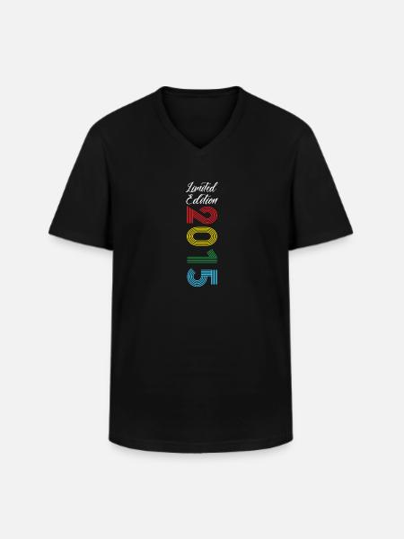 Édition limitée 2015 - T-shirt col V Homme - noir
