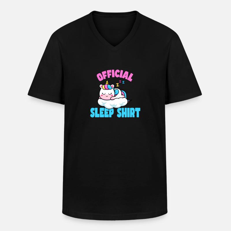 Gute Nacht - Männer-T-Shirt mit V-Ausschnitt - Schwarz