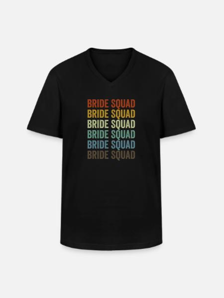 Bridal Bridal Shower Dinosaur - Men's V-Neck T-Shirt - black
