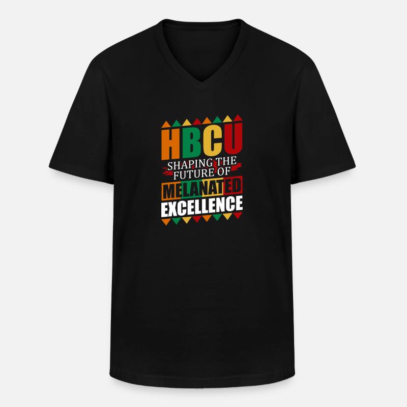 Coyote Jäger - Männer-T-Shirt mit V-Ausschnitt - Schwarz