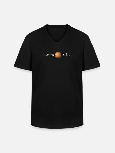Mercury - Men's V-Neck T-Shirt - black
